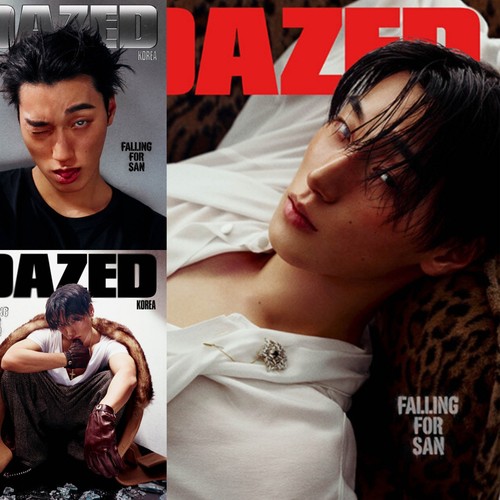San ateez cover dazed - san,